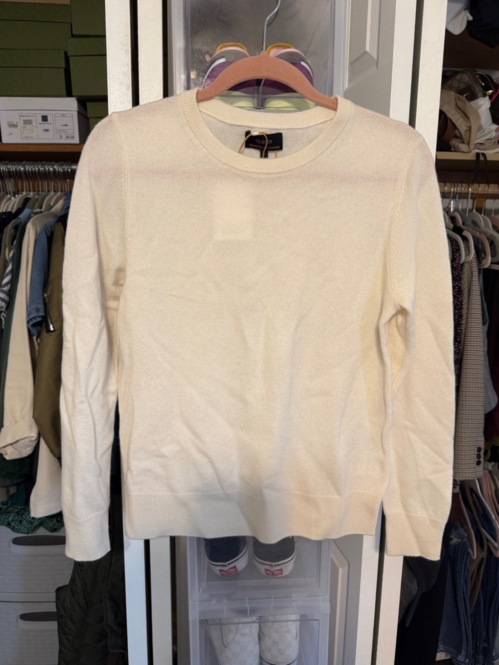 NWT Quince Mongolian Cashmere Crewneck Sweater